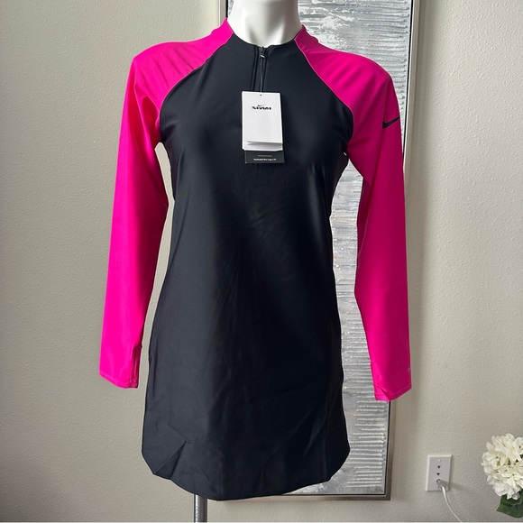 Nike Victory Long-Sleeve Swim Dress Size XS - Picture 1 of 12